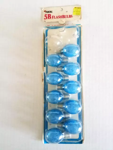 Vintage K-Mart Focal 5B Flash Bulbs - 10 Bulbs