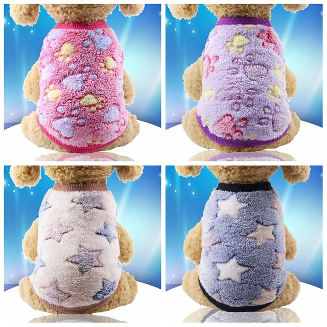animali Stelle Pettegola per cani Cappotto di gatto Puppy Vest Pet Clothes