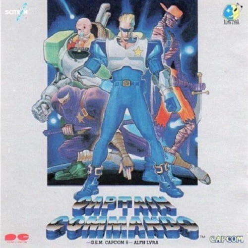 【CD】キャプテンコマンドー サントラ CAPCOM音楽集 CAPTAIN COMMANDO MUSIC Soundtrack CD Japanese G.S.M. CAPCOM