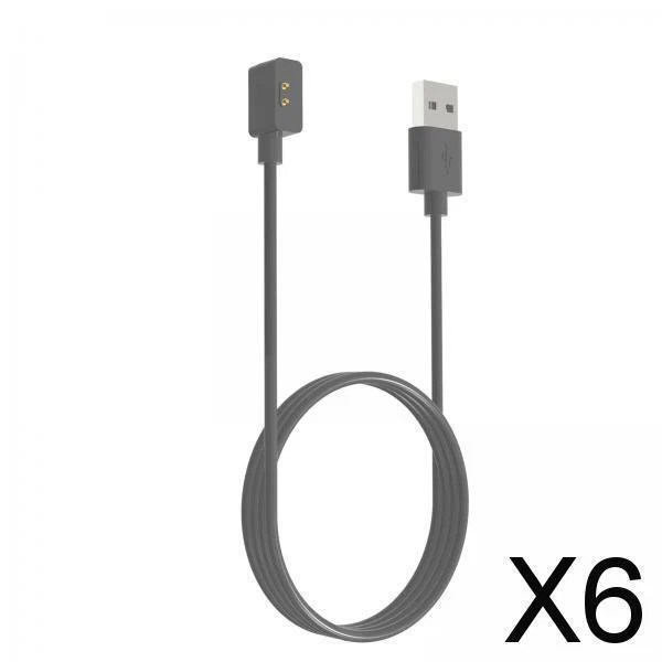 Pack De 2 Câbles Chargeur Magnétique Pour Montre Connectée - Connecteur 2 Broches 2.84mm - Longueur 60 Cm - Universel