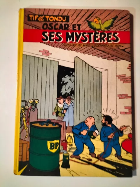 Eo Francaise Cartonnee 1956 Tif Et Tondu Oscar Et Ses Mysteres Par Will   (Z98)