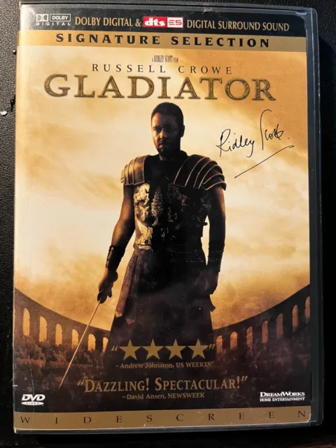 Gladiator - Russell Crowe Widescreen Signature Selection ~DVD ✂️💲⬇