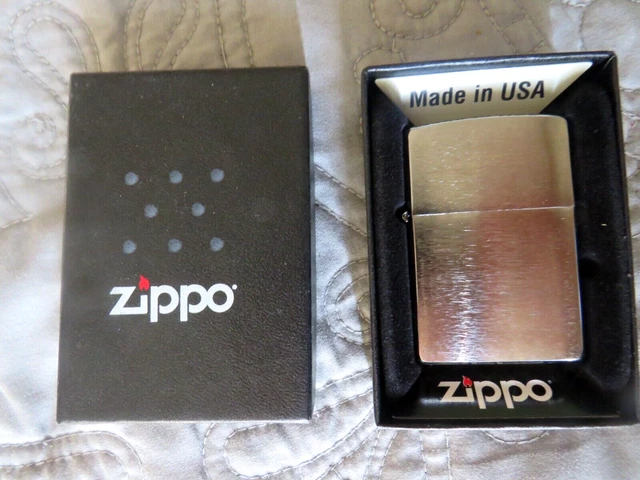 Zippo Windproof Street Chrome Lighter,  New In Box