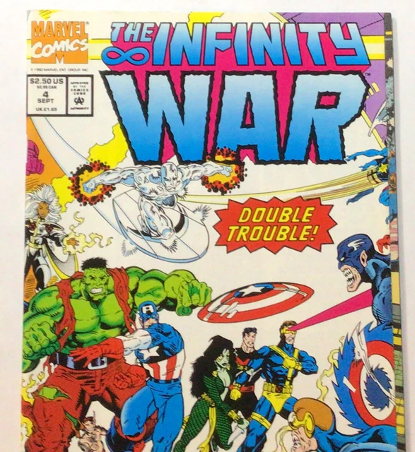 Comic Book - The Infinity War #4 - Sept 1992 - Marvel Comics - Uncertified-FN/VF 2