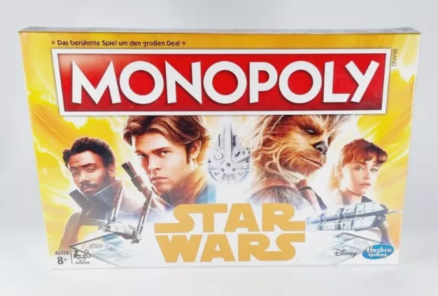 HASBRO GAMING Monopoly Solo A Star Wars Story GESELLSCHAFTSSPIEL  NEU