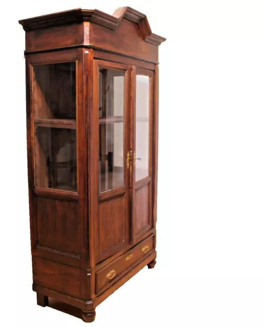 Antiker traumhafter Geschirrschrank, Vertiko - Vitrine Antik ca. 1880