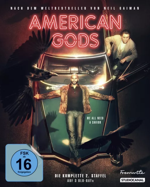 American Gods - Die komplette 2. Staffel (Collector's Edition, 3 Discs)