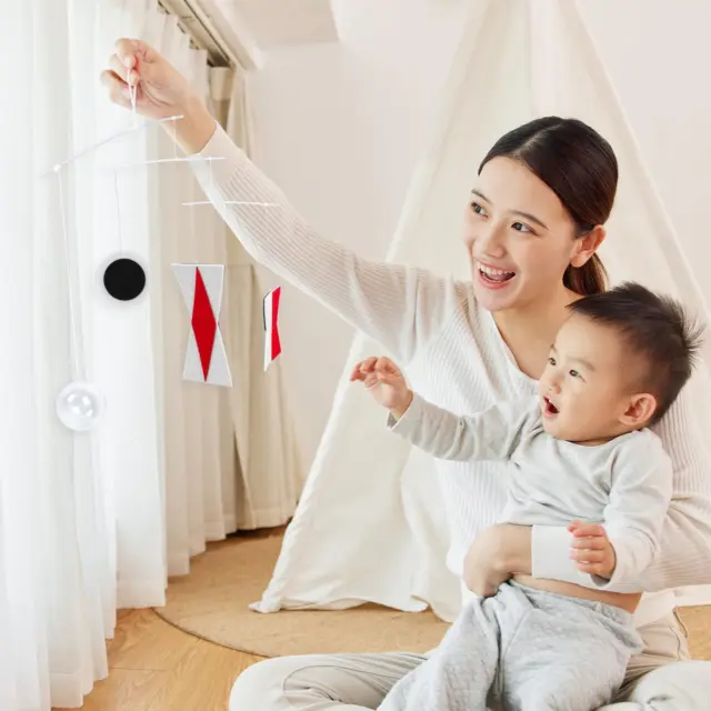 Babybett-Mobile-Spielzeug, neuartiges Baby-Sensor-Mobile für Schlafzimmer,