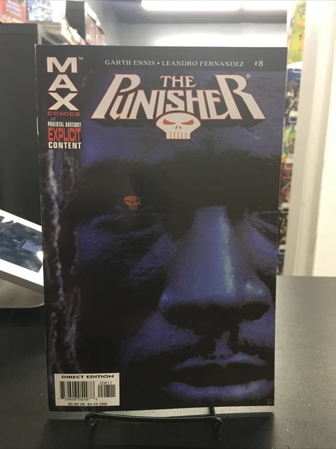 The Punisher #8 MAX,, 1st Print, Garth Ennis Story, 2004