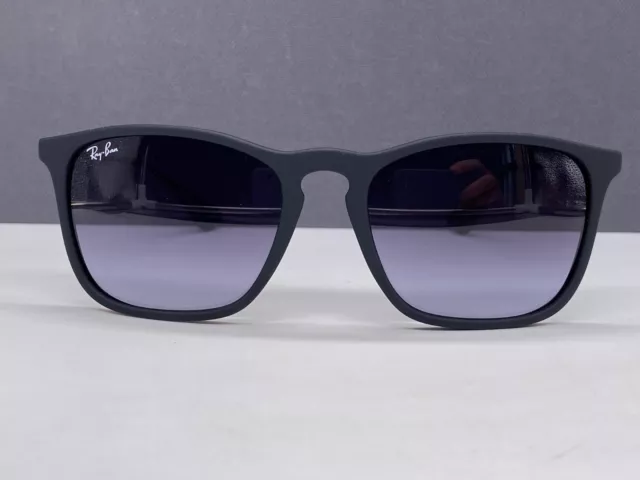 Ray Ban Sonnenbrille Herren Damen Schwarz Wayfarer 4187 Chris gummiert