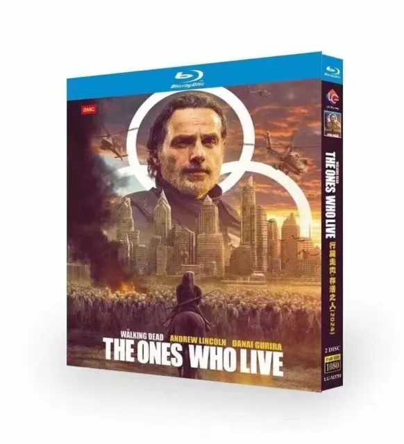 The Walking Dead: The Ones Who Live2024) New Blu-ray BD Movie All Region 2 Disc