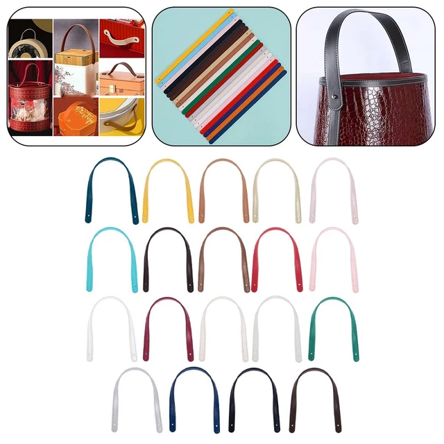 Practical and Durable PU Leather Shoulder Bag Grips DIY Slin