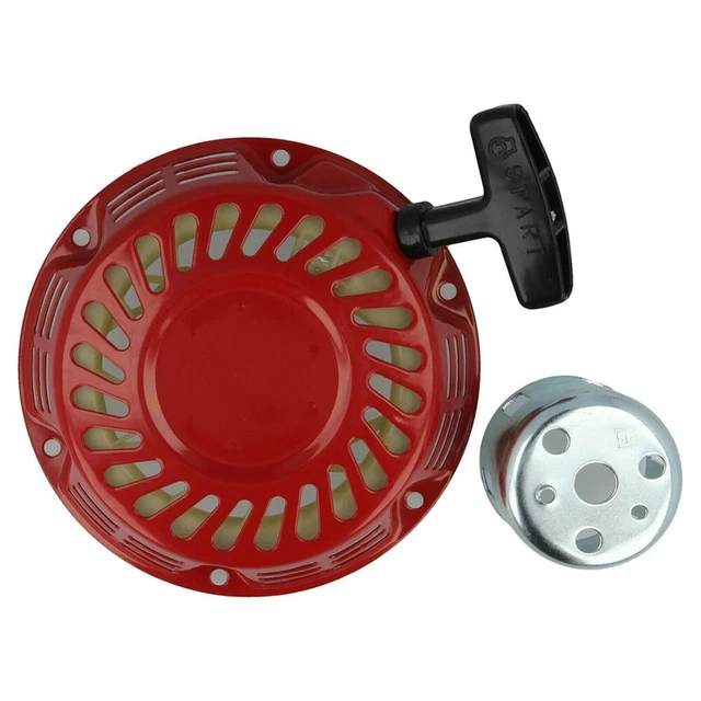 2x Coperchio Gruppo Avviamento Tirante Rinculo Rosso Per