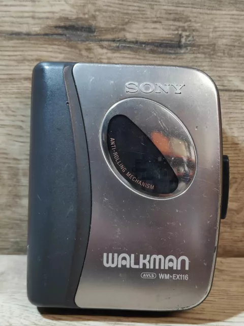 Sony Walkman WM-EX116 Portable Cassette Player Retro Personal Stereo (Working)