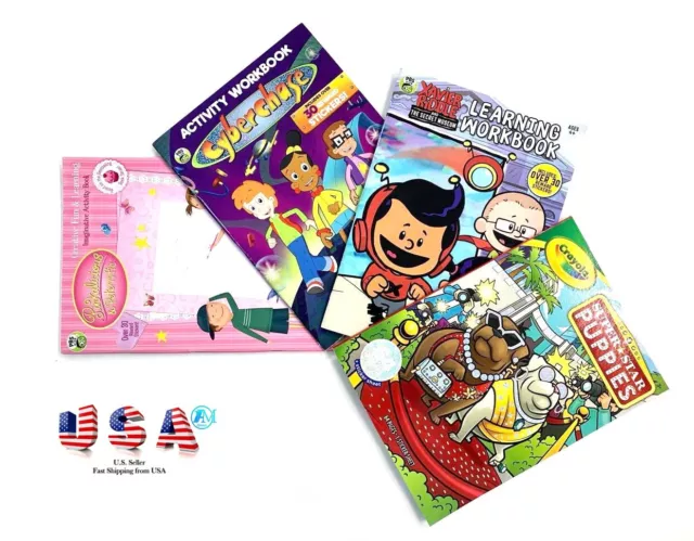 PBS Kids Cyberchase Activity Workbook for Ages 7-11 Includes Rewards  Stickers for sale online