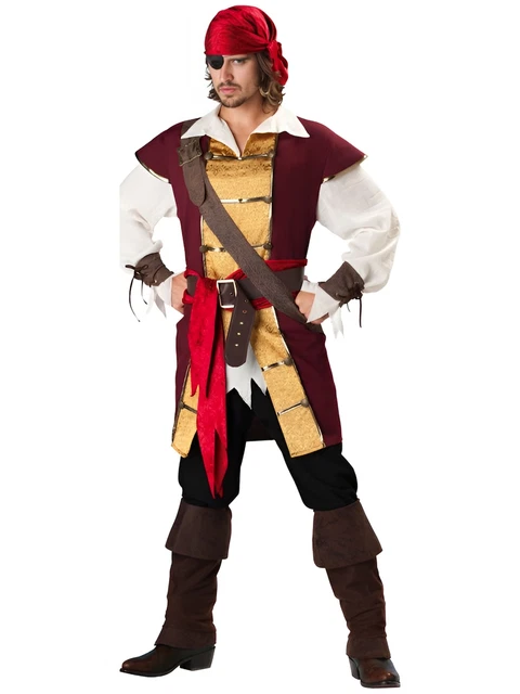 Swashbuckler Pirate Halloween Costume for Men main image 1