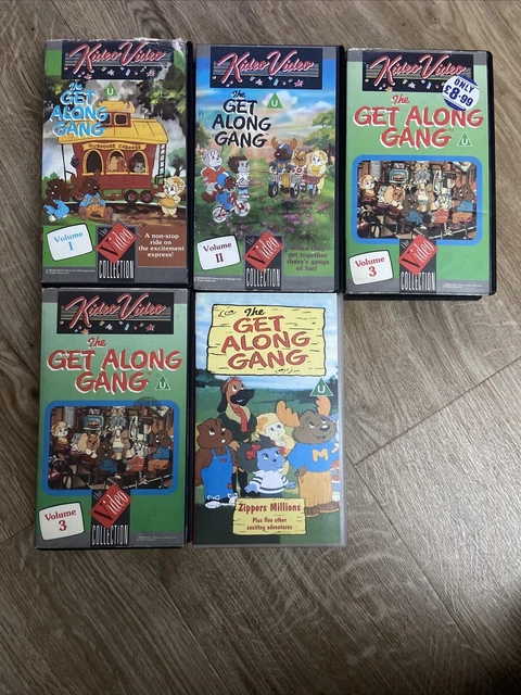 Getting Along Riley Jean 5 X GET Along Gang Vintage VHS Video Cassettes - Vols 1,2,3 £30.00 ...