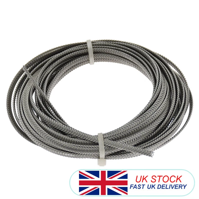 10M Corsé de Acero Inoxidable Espiral Deshuesado Ropa Interior Metálica Prenda Costura Artesanía