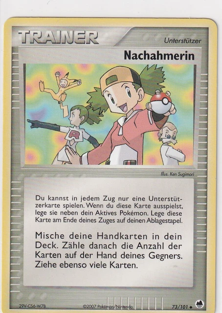 CARTE POKÉMON RARE Ancienne EX Dragon Frontières 73/101 Imitateur ...
