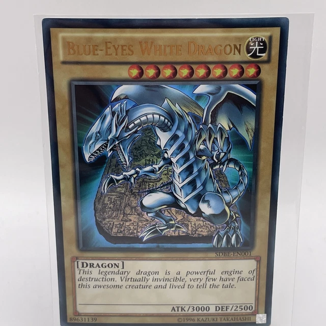 YuGiOh! 1x Blue-Eyes White Dragon SDBE-EN001 Ultra Rare x1 Yu-Gi-Oh! FAST SHIP