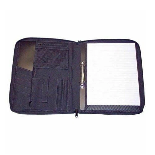Colby Workmate 2 Ring Insert Zip Portfolio Polypropylene Cover Sponge Back