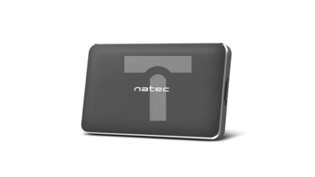 External HDD/SSD enclosure NATEC OYSTER PRO 2.5 USB 3.0 aluminum black SL /T2UK