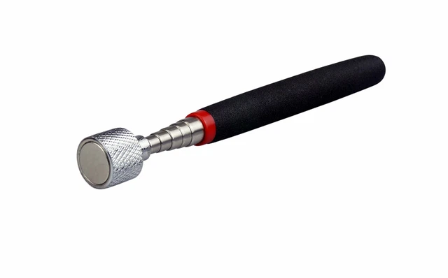 30” Telescoping Magnetic Pick Up Tool Finding Bolts Nuts Screws Home Garage Use