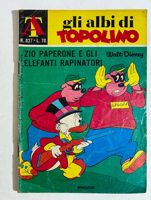 40971 GLI ALBI di Topolino n. 827 - Disney EUR 4,50 - PicClick IT