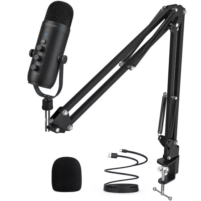 Professional Streaming/Podcast USB PC Microphone