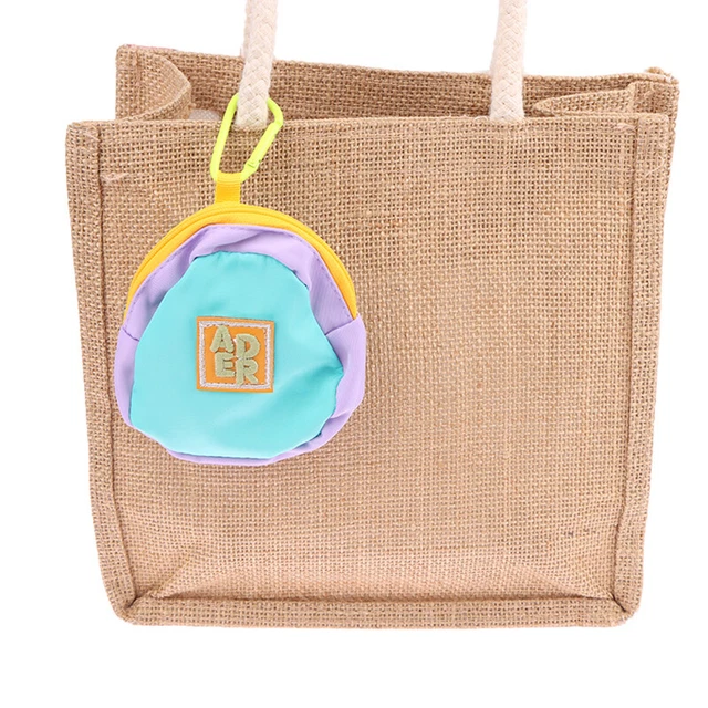 Borsa per monete portatile ciondolo auricolare borsa portaoggetti zaino borsa da appendere vita B S1
