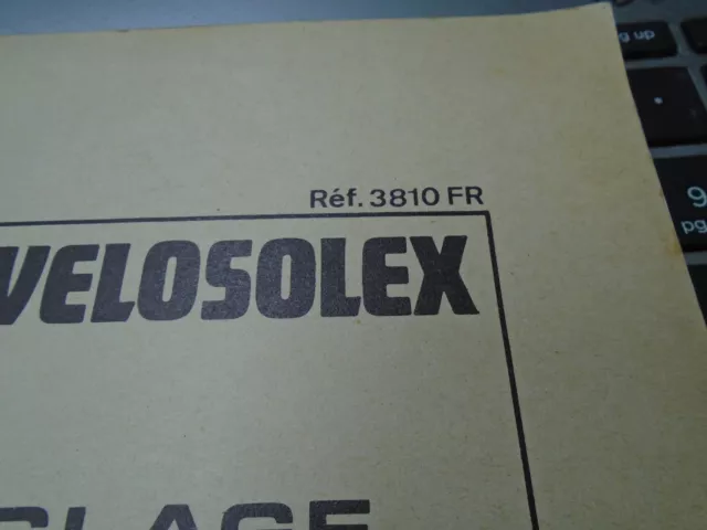 Velosolex Solex Motor Einstellanleitung French Booklet Orig 29/20 Cm 2