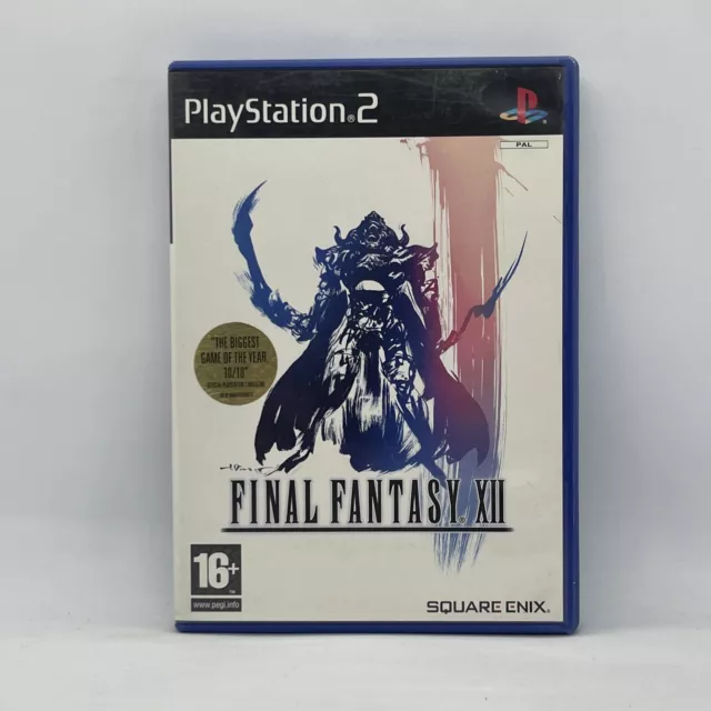 Final Fantasy XII 12 PS2 Sony PlayStation Game Free Post PAL