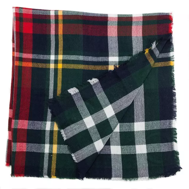 New Collection XIIX Southwestern Plaid Runway Blanket Wrap Scarf Shawl $38 Tags 3