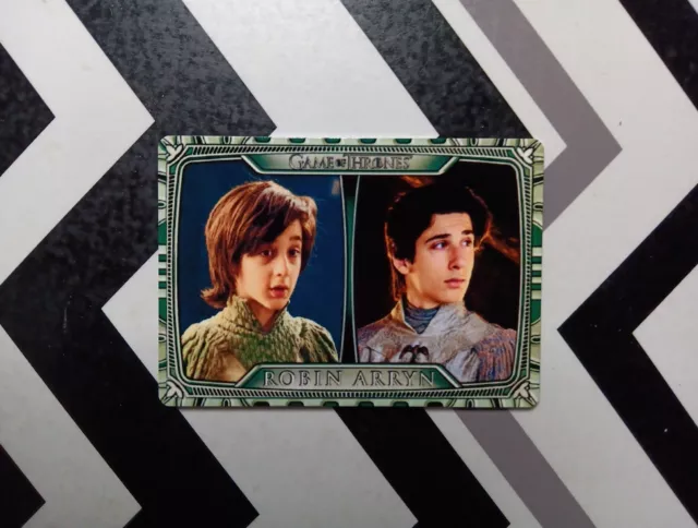 Game Of Thrones Complete Progressions Metal Chase Card T13 Robin Arryn