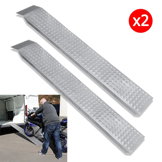 Rampa di accesso acciaio 2 pezzi rampa di carico 1,6 m rampa di carico rampa binario di accesso DHL