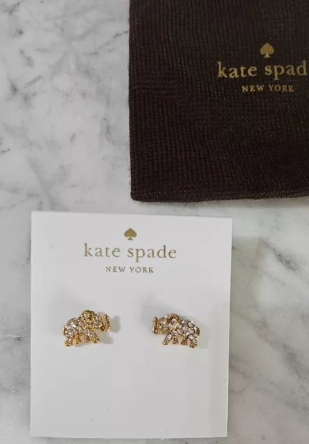 Kate Spade Elephant Stud Earrings