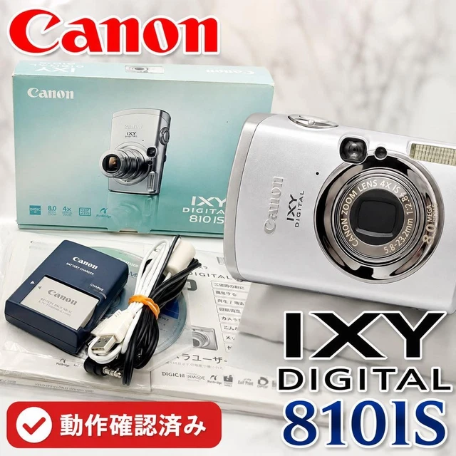 CANON IXY DIGITAL 810IS PC1235 587 funcionando EUR 305,27