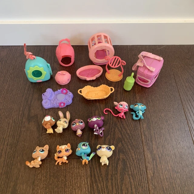 LOT OF LITTLEST pet shop pets and accessories toys hasbro 29.90 PicClick