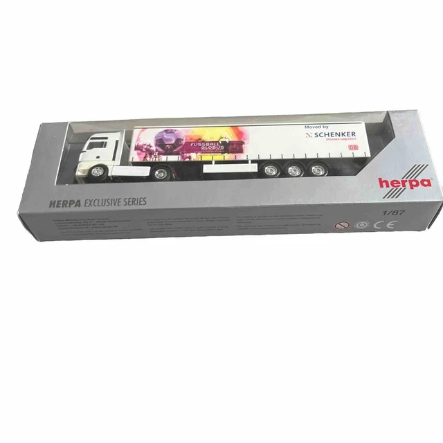 HERPA 1:87 VOLVO LKW mit Anhänger Exclusiv Serie Märklin Magazin 2004
