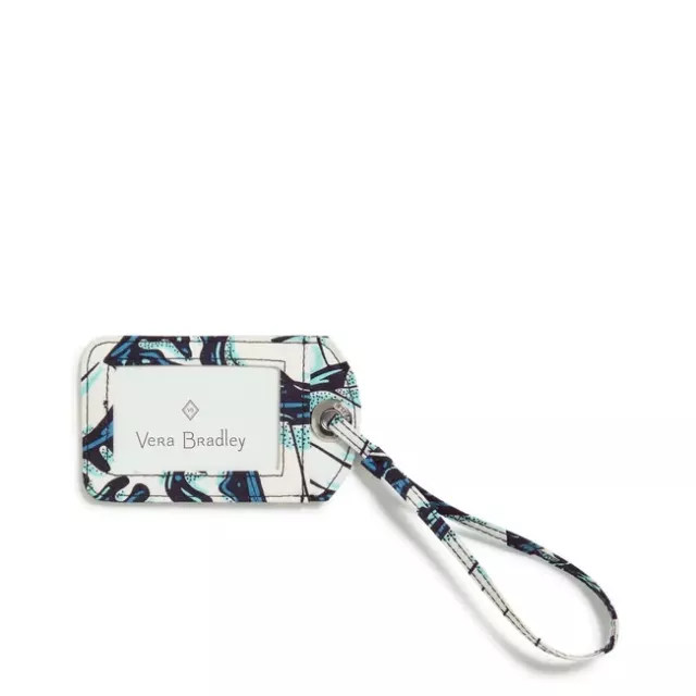 NWT Vera Bradley Luggage Tag in Shore Enough 4.5" x 2.75" NEW