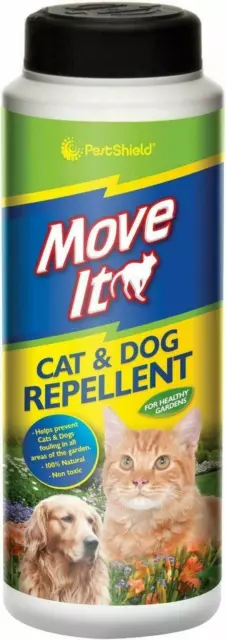 PestShield Move It Cat & Dog Garden Repellent Non Toxic 100% Natural 240g 3