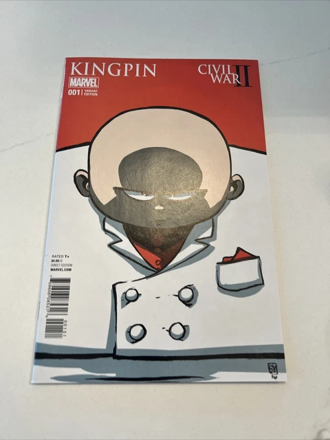 Civil War II Kingpin 1 Skottie Young Variant Near Mint Marvel  2016 Daredevil