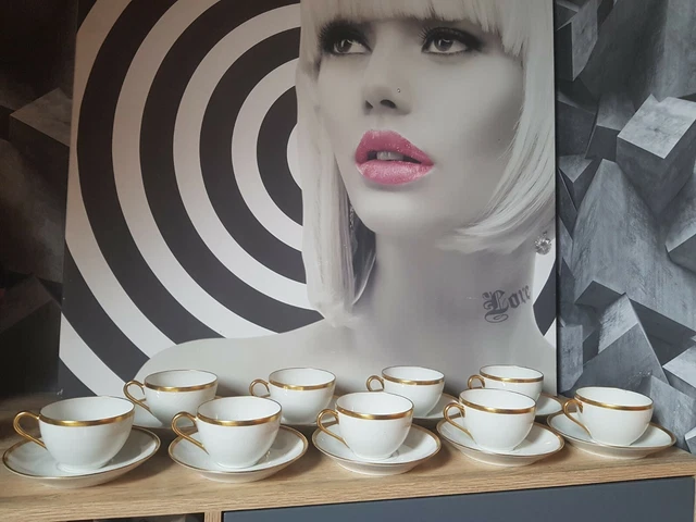 6 TASSES ET Sous Tasses Porcelaine De Couleuvre EUR 40,00 - FR 6 TASSES ET Sous Tasses Porcelaine De Couleuvre EUR 40,00 - FR
