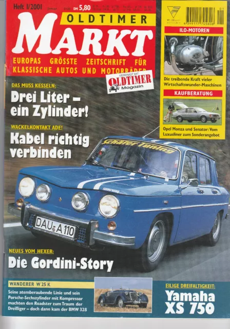 Oldtimer Markt 01/2001 : Kaufberatung - Opel Monza und Senator