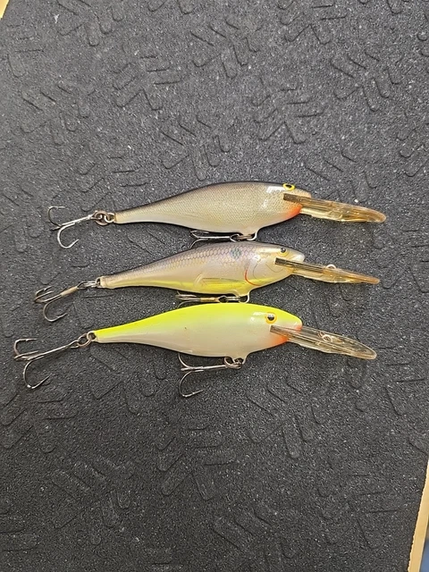 Leurre De Pêche Vintage RAPALA SHAD RAP – Édition Grand Casino 97 – Avec Boîte D'origine