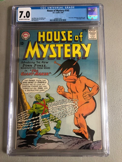 House of Mystery 143 CGC 7.0