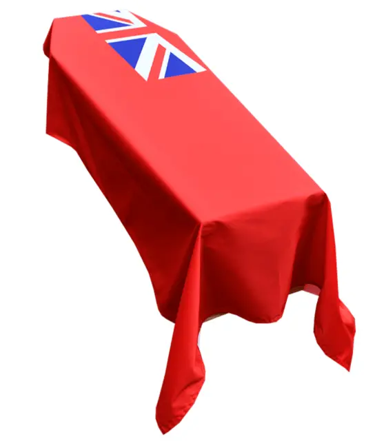 Bandiera drappo bara marina mercantile rosso Ensign - qualità premium e made in UK