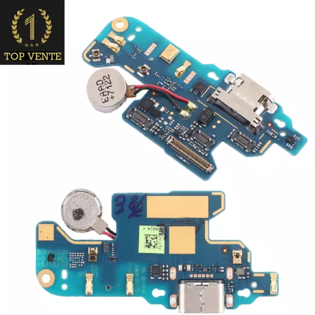 Conector de tarjeta HTC U PLAY Pcb puerto de base de carga vibrador de...