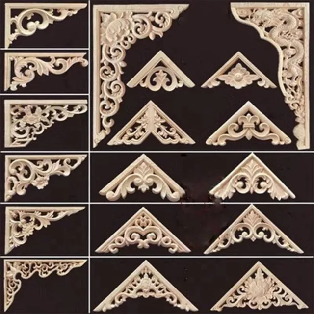 Unique Wood Carved Crafts Woodcarving Decorative  Wall Door Decoration