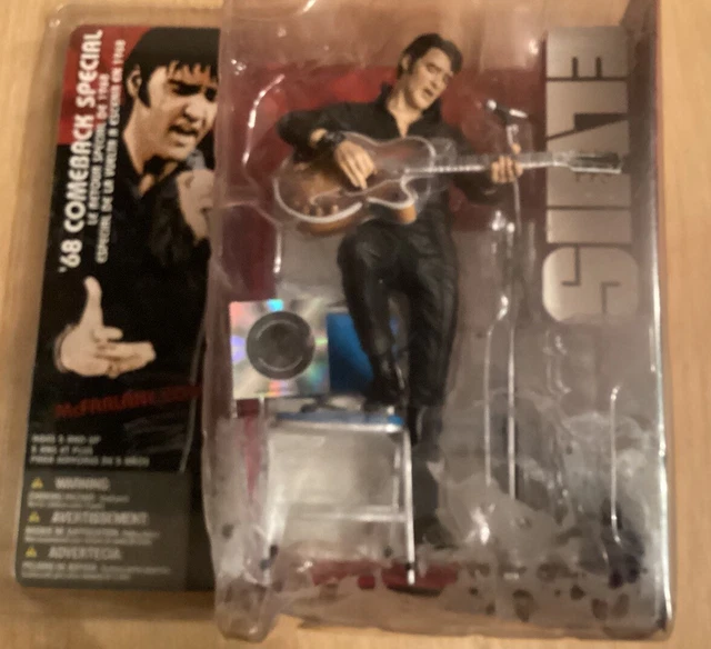 Figurine McFarlane Elvis Presley '68 Comeback Special - Neuve Sous Blister
